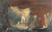 Frederic E.Church Study for The Icebergs oil painting on canvas